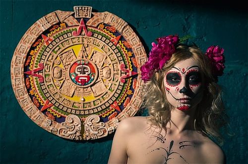 внешний вид календаря майя